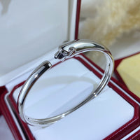 [Promax Jewelry]PANTHERE SILVER OPEN BRACELET
